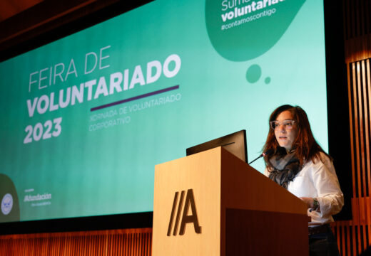 Inés Rey agradece o papel das entidades sociais da cidade no inicio da I Feira do Voluntariado